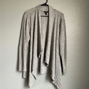 Alfani draped stretchy cardigan